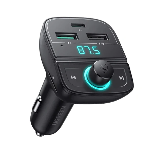 Ugreen ED040 Pd+qc FM Car Charger Black 70717 — Mallar, Bakı
