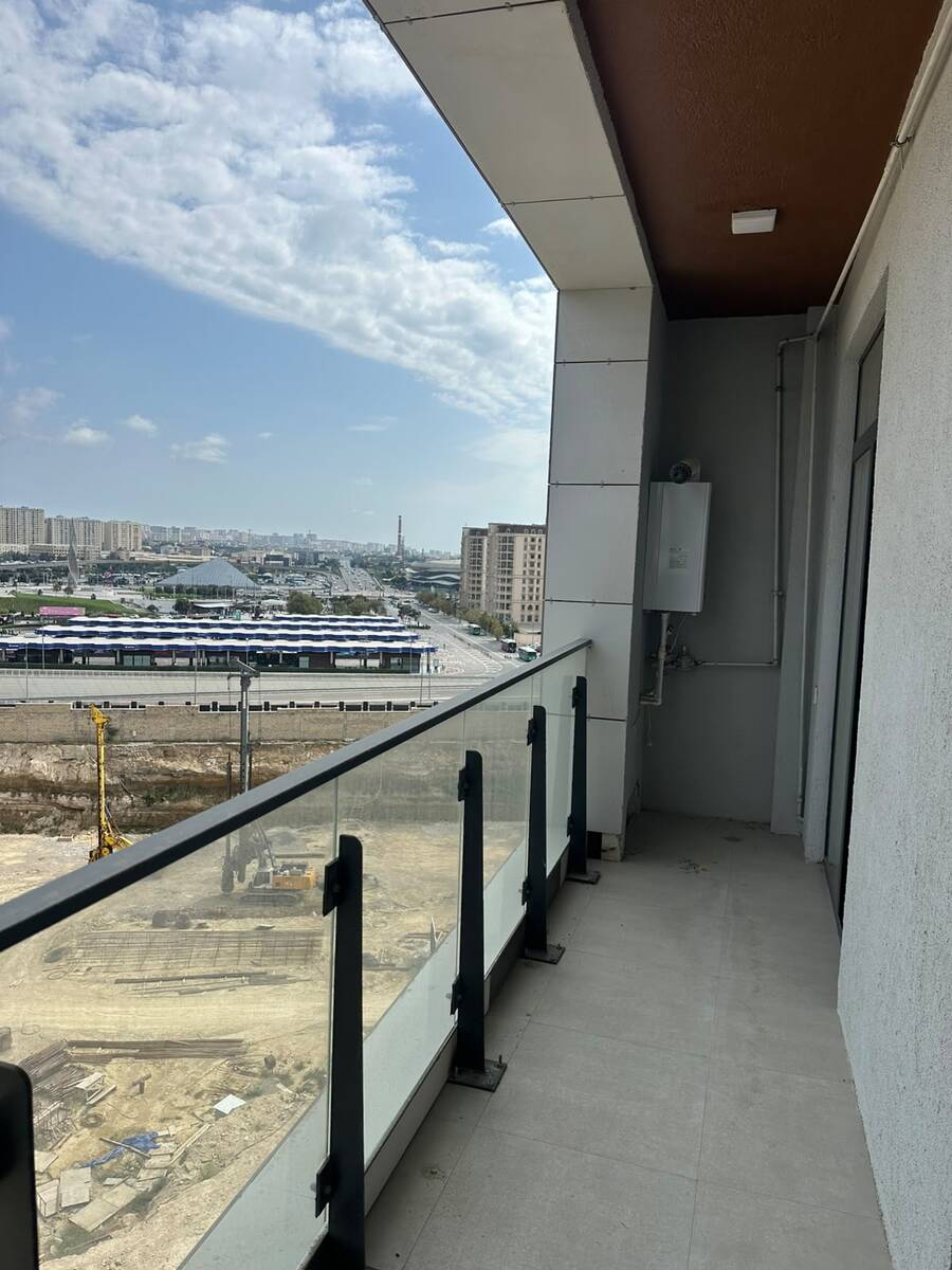 İcarəyə verilir 3 otaqlı yeni tikili 80 m² — Mənzil, Bakı (8)