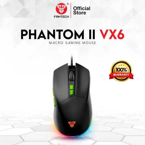 Fantech VX6 Venom Go Phantom II Black Gaming Mouse — Bakı