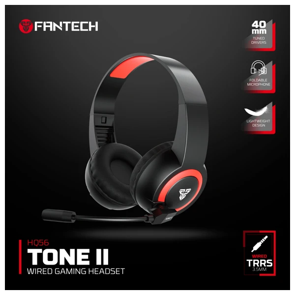 Fantech HQ56 Tone II Headset Black — Bakı