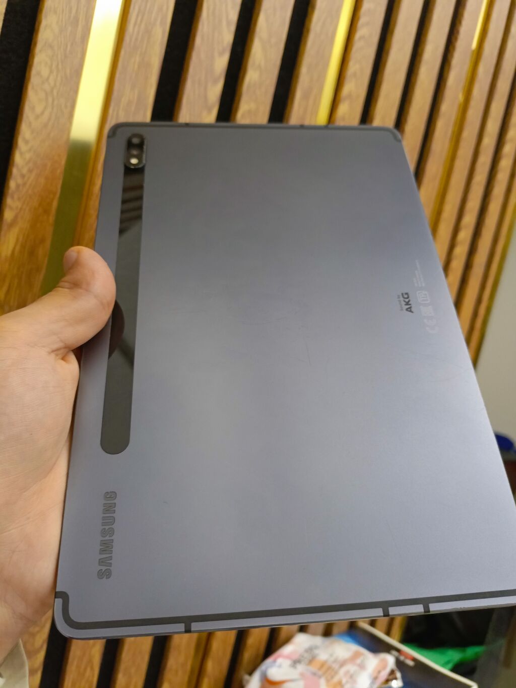 Samsung Galaxy Tab S7 planşet Qələm qutu üzərində verilir .vəzyəti — Samsung, Bakı (3)