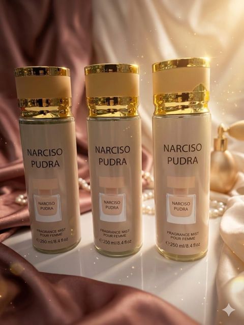 Bədən spreyi dəsti Narciso Pudra 3 x 250 ml — Bakı