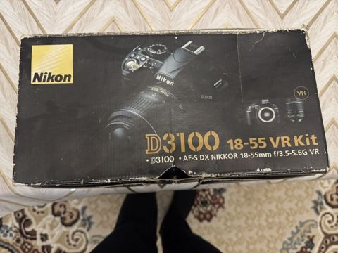 Nikon D3100 18-55 VR Kit fotoaparat dəsti səliqəli vezyetdedir — Bakı