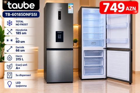 Soyuducu Taube TB-60185DNFSSI — Bakı