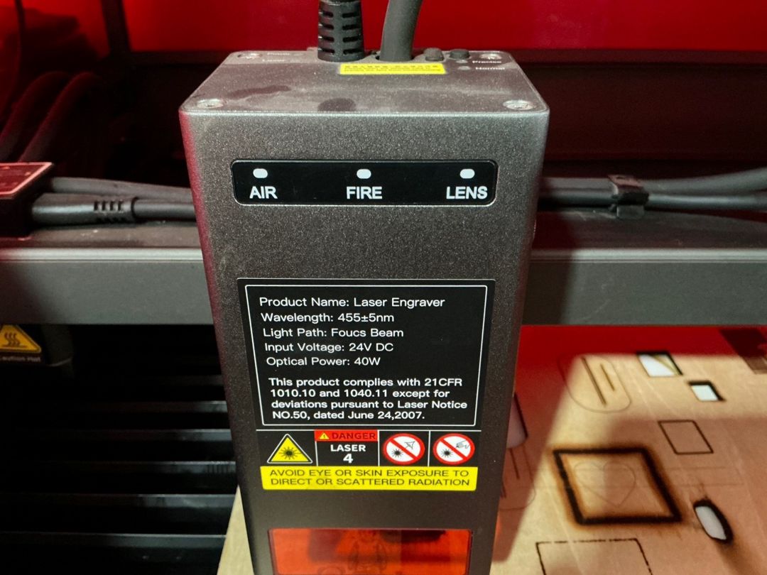 Fiber lazer Creality Falcon2 Pro 40W — Biznes və avadanlıq, Bakı (5)