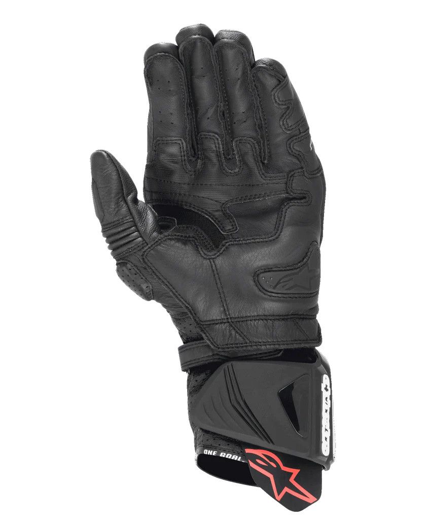 Moto əlcəklər Alpinestars GP Pro R4, qara, parça/dəri, ölçü M — Mallar, Bakı (2)