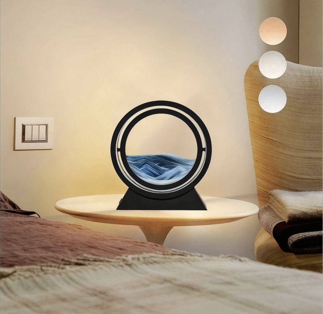Masaüstü LED lampa, 200 Vt, qara — Mallar, Bakı (2)
