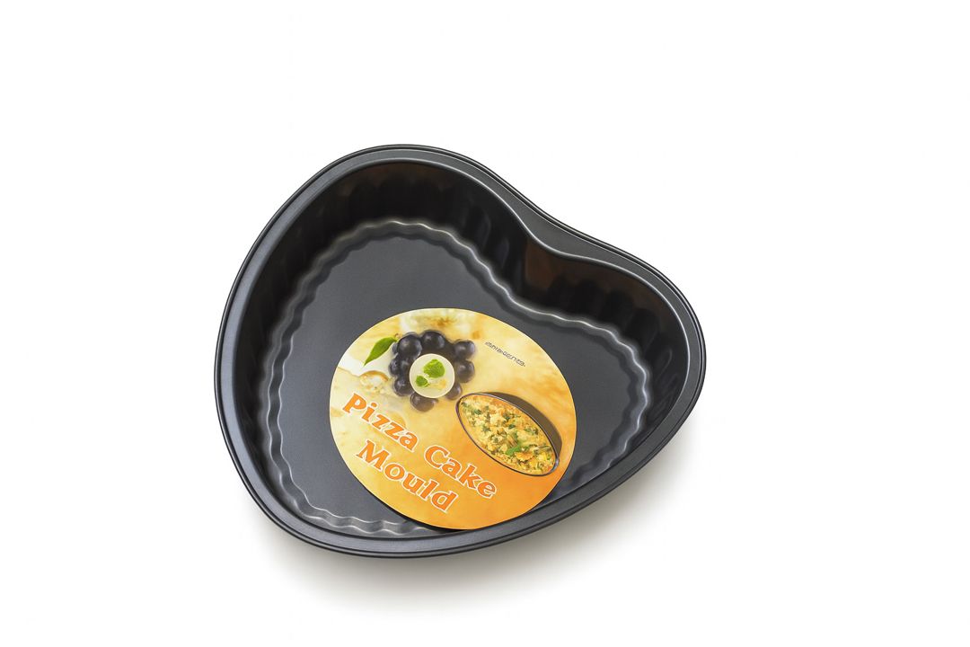 Keks üçün qəlib Ürək, metal, qara — Mallar, Bakı