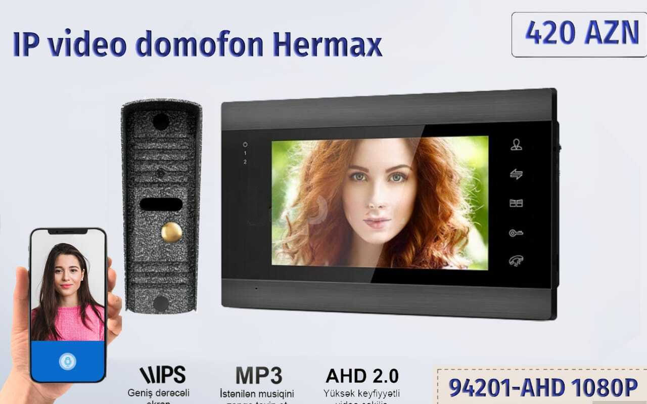 Domofon sistemləri və girişə nəzarət avadanlıqları — Mallar, Bakı (10)