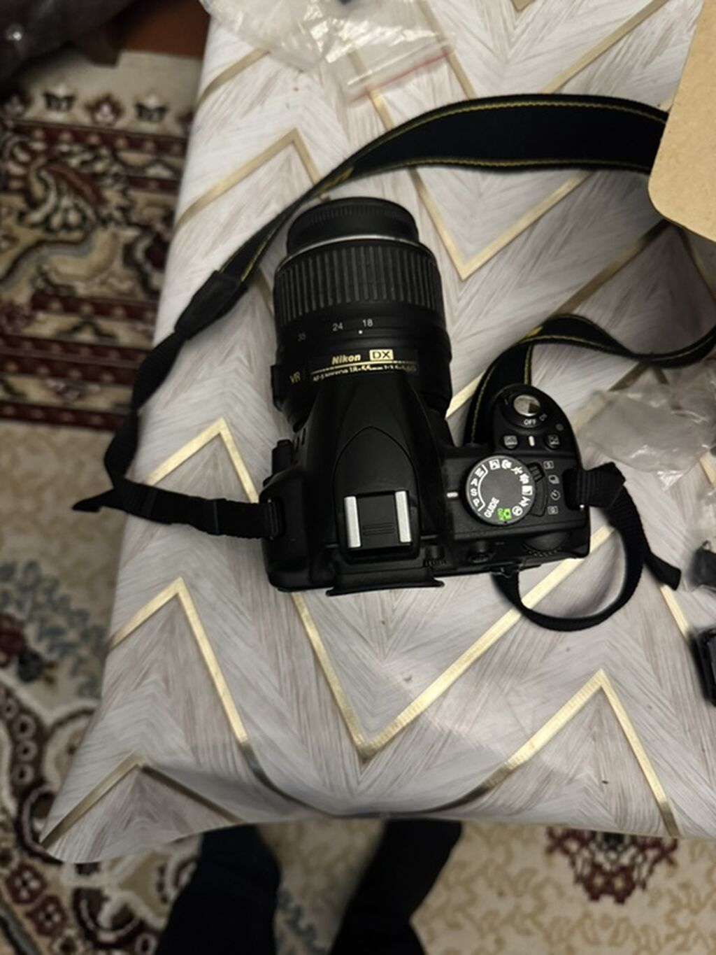 Nikon D3100 18-55 VR Kit fotoaparat dəsti səliqəli vezyetdedir — Fotoaparat, Bakı (5)