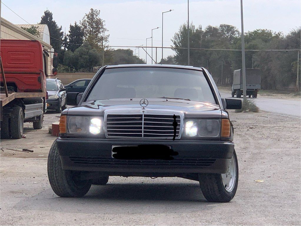 Mercedes 190, 2.0 L, 1992 il, 258 000 km — Avtomobillər, Sumqayıt (12)