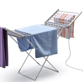Paltar üçün quruducu Shrk 4884 00365, qatlanan, döşəməüstü, alüminium və plastik, ağ, elektriklə işləyən, enerjiyə qənaətcil, 94 147 54 sm - SHRK_4884_00365 — Mallar, Bakı