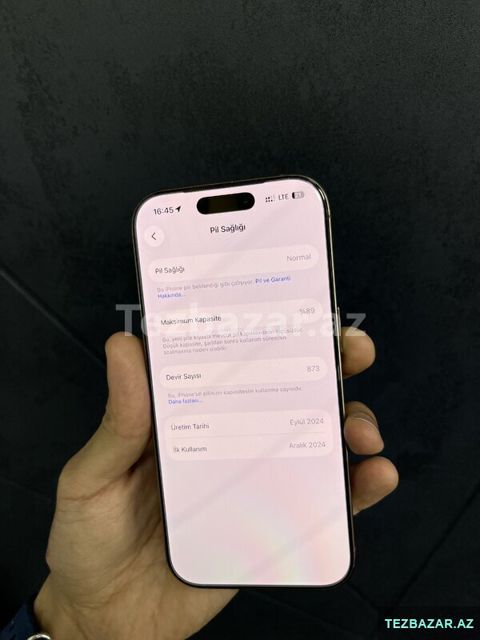 Iphone 16 pro — Bakı