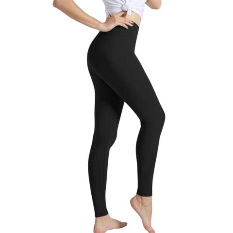 Bədii gimnastika üçün leqqins WS2155, qara, parça, ölçü XL — Bakı