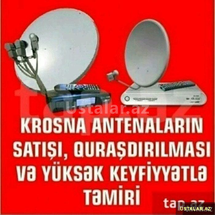 Peyk krosnu antena ustası — Audio və video cihazlarının təmiri, Bakı