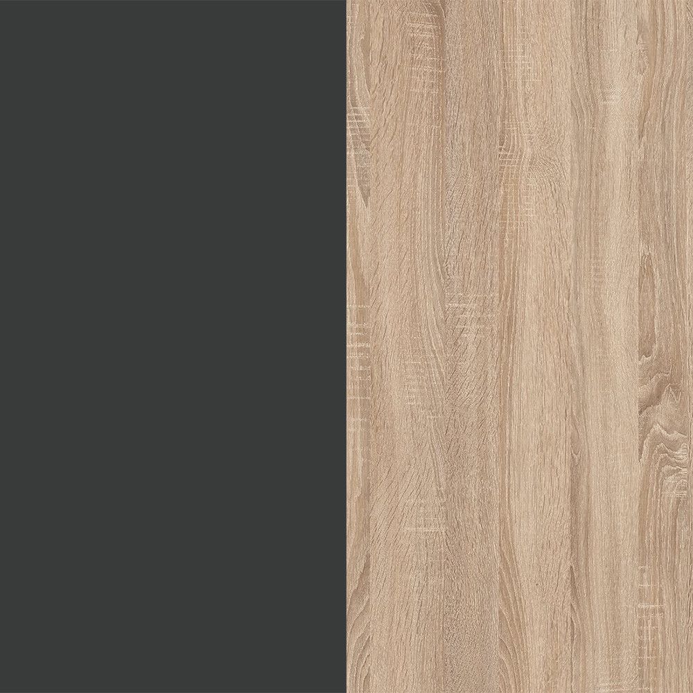 Komod No brand, Ldsp, Antrasit/Sonoma, 90x65x30 — Mallar, Bakı (3)