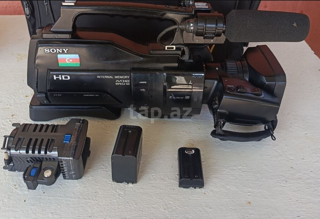 Sony Hxr_mc 1500. Videokamera Satılır. Tam işlək vəzyyətdədi — Video kamera, Bakı (3)