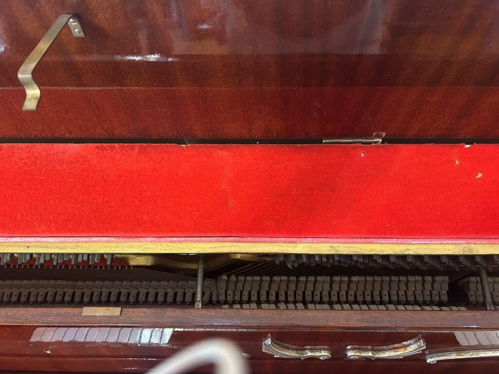 Akkord pianino - Model: “Аkkord” - Korpus: qırmızı-qəhvəyi polirol — Pianino və digər klaviş alətləri, Bakı (3)