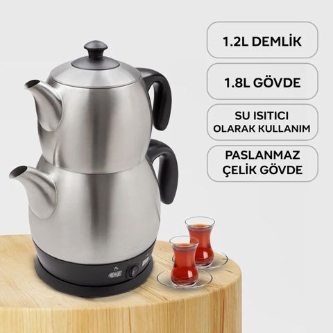 Elektrik çaydan King, 1.6 - 2 l, Yeni, Ünvandan götürmə, Pulsuz çatdırılma, Ödənişli çatdırılma — Bakı