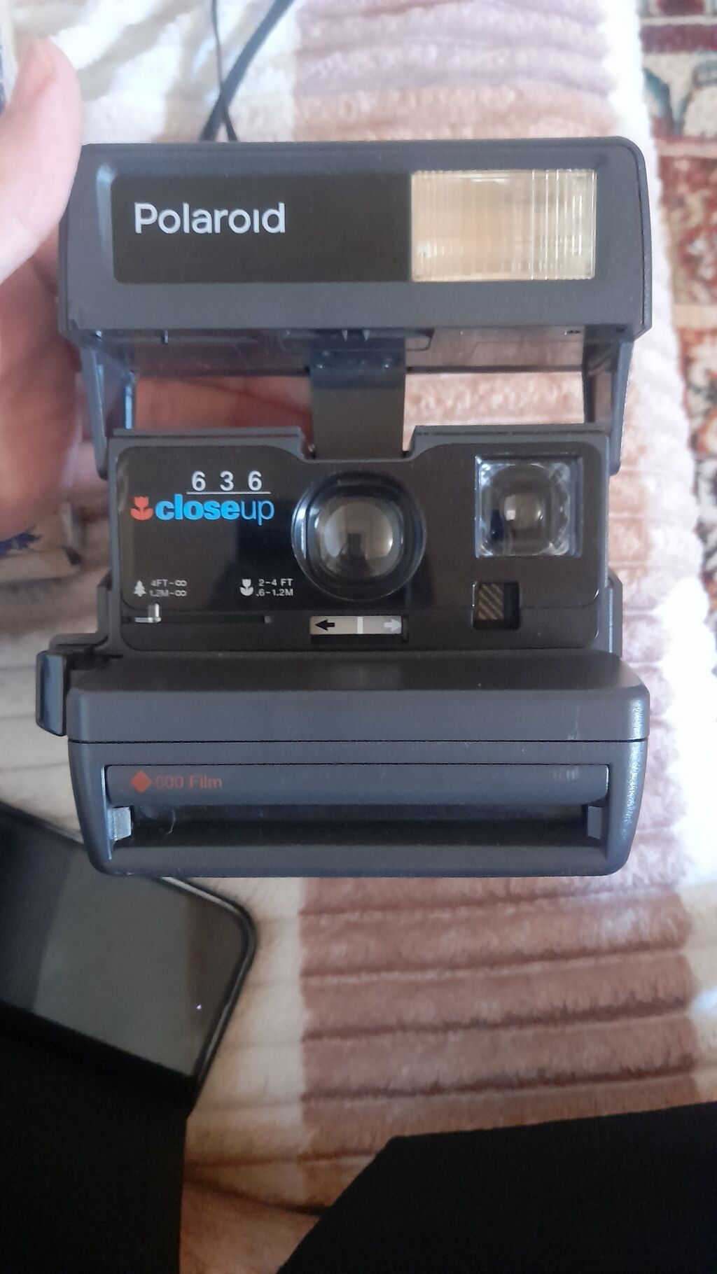 Polaroid 636 Closeup instant kamera - Klassik Polaroid 600 seriyası — Fotoaparat, Bakı