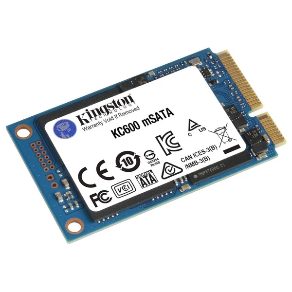Kingston 512GB KC600 2.5" and mSATA SSD — Bakı