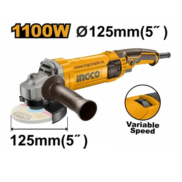 Ingco laqonda 125MM 1100W AG1100385 — OnMaster — Repair & Construction