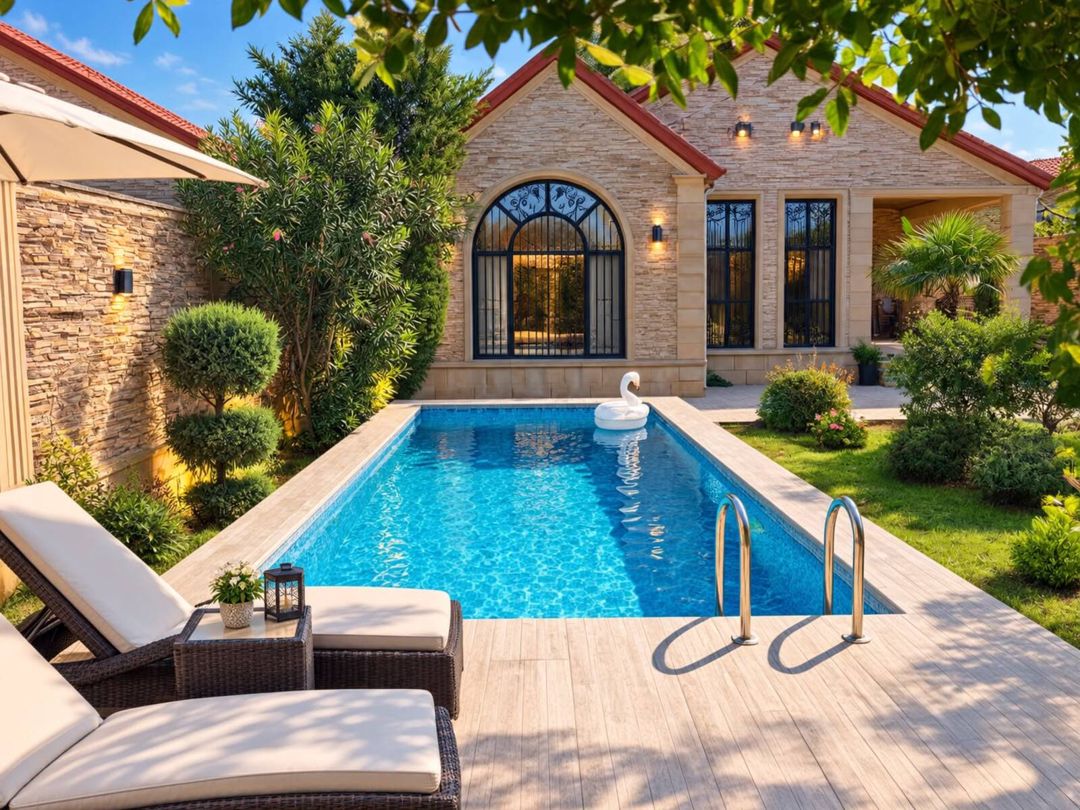 Satılır 5 otaqlı həyət evi/bağ evi 250 m² — Ev, villa, Bakı (4)