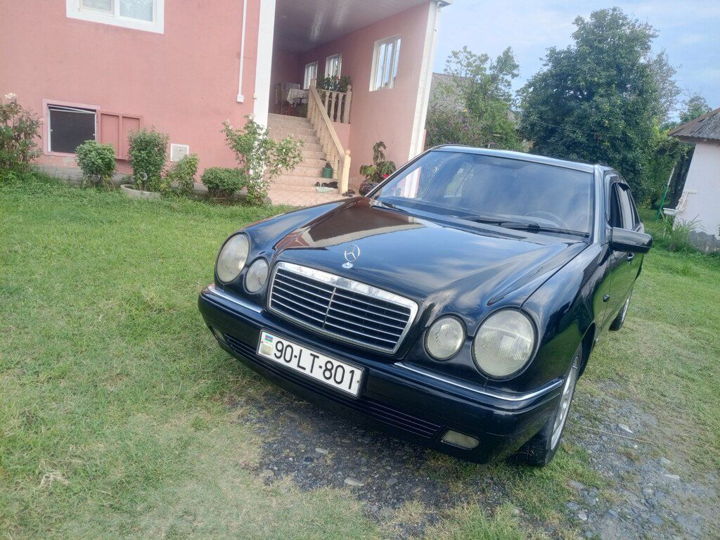 Mercedes E 240, 2.4 L, 1998 il, 443 090 km 90-LT-801 — Avtomobillər, Zaqatala (2)