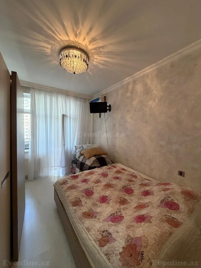 Satılır 3 otaqlı Mənzil Yeni tikili 90 m² Bakı, Xətai r., Həzi Aslanov m — Mənzil, Bakı (7)
