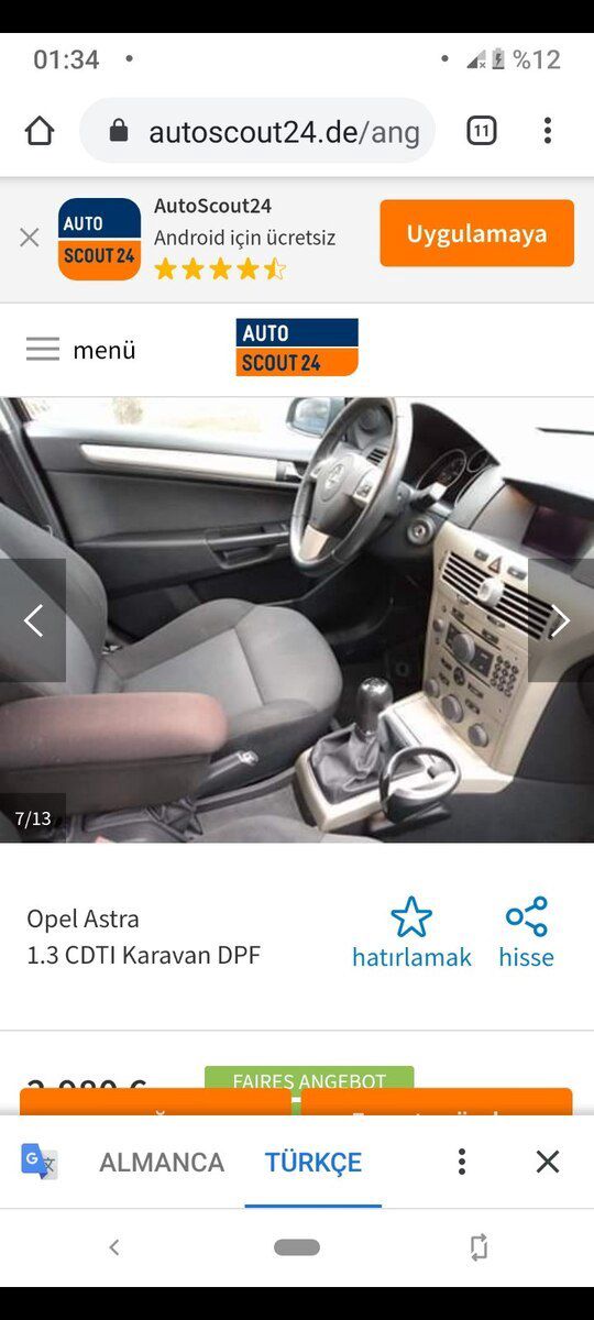 Opel Astra, 2007 il 10-LZ-032 — Avtomobillər, Bakı (10)