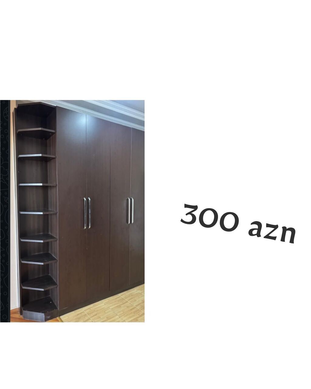 Dəhliz mebeli 300 azn satilir‼ unvan baki 7mkryn ykod0583 sekine — Şkaflar, Bakı