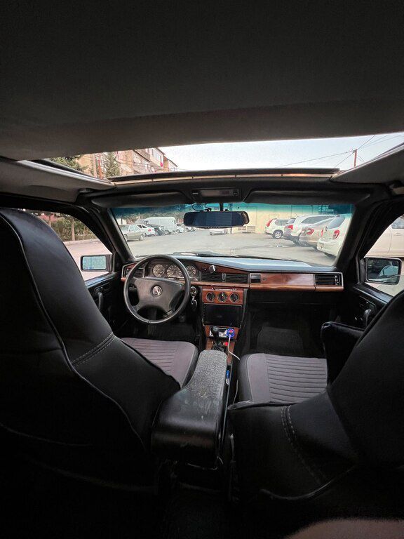Mercedes 190, 2.0 L, 1992 il, 196 063 km 10-VD-442 — Avtomobillər, Bakı (5)