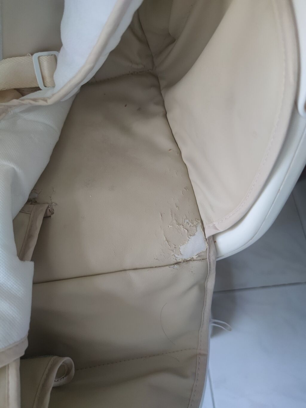 Nuovita Unico Lux Bianco Latte yemək stulu-yelləncək satılır Çox — Qidalandırma stulları, Bakı (5)