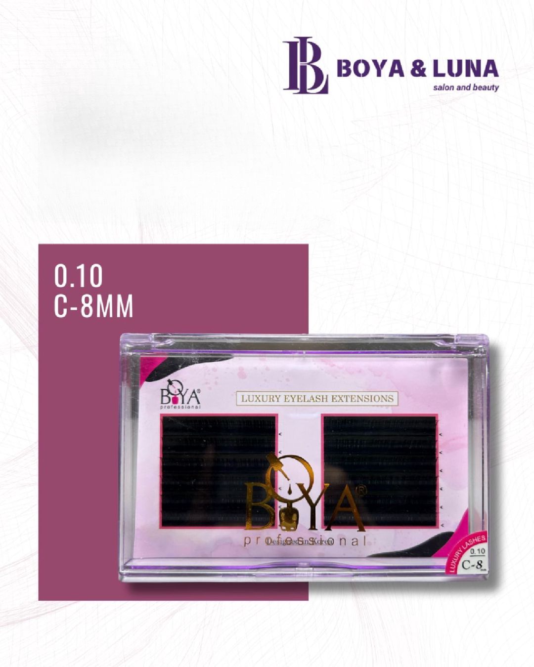 Süni kirpiklər Boya Professional BBY-EE10-08C — Mallar, Bakı