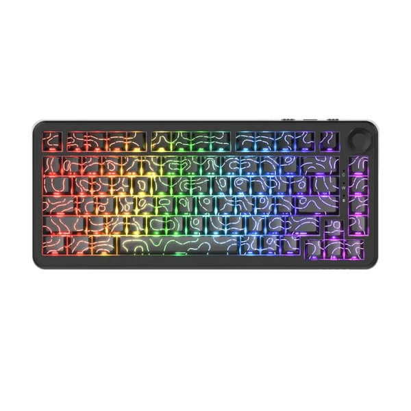 Ajazz AK820 MAX HE Contour Line Black — Mallar, Bakı