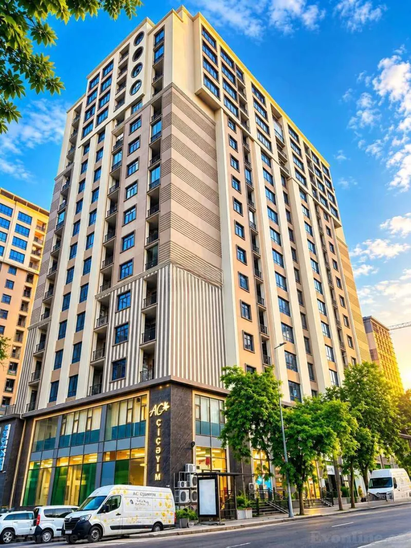 Satılır 3 otaqlı Mənzil Yeni tikili 100 m² Bakı, Nəsimi r — Bakı