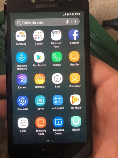 Samsung Galaxy J2 Core, 16 GB, rəng - Qara, Sensor — Digah