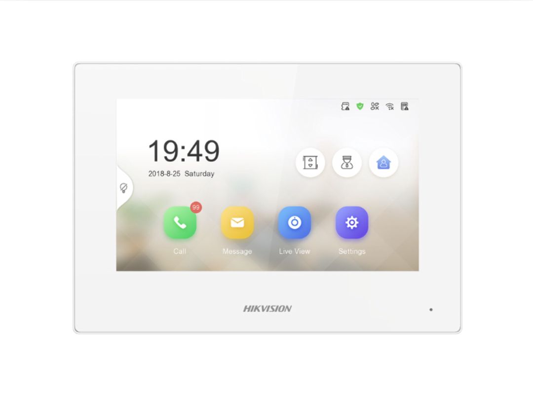Hikvision DS-KH6320-LE1(B) 7 Düym Sensor IP Video Domofon Monitoru (Ağ) — Ağıllı ev və təhlükəsizlik, Bakı (2)