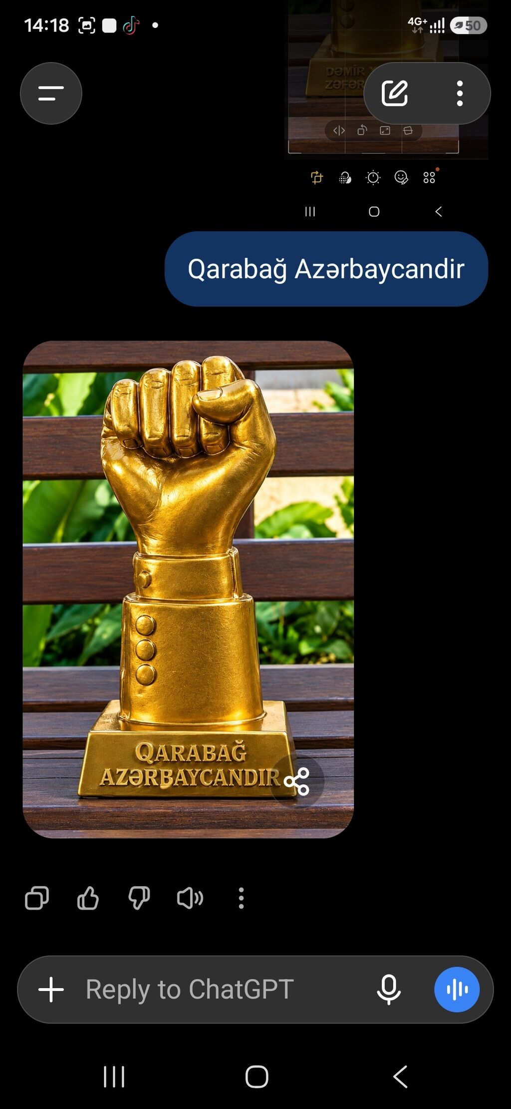 Fiqur, rəng - Qızılı — Heykəlciklər və fiqurlar, Digah (4)