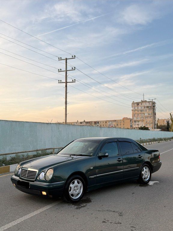 Mercedes E 230, 2.3 L, 1997 il, 180 000 km — Avtomobillər, Bakı (2)