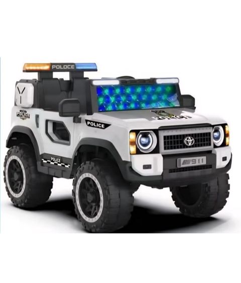 Uşaq Elektrikli Maşın Jeep Polis — Bakı