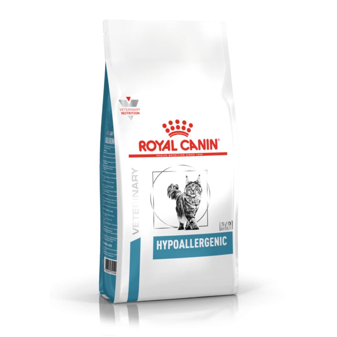 Quru yem pişiklər üçün Royal Canin Hypoallergenic Veterinary, 4.5 kg, çəki ilə — Mallar, Bakı