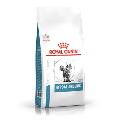 Quru yem pişiklər üçün Royal Canin Hypoallergenic Veterinary, 4.5 kg, çəki ilə — Bakı