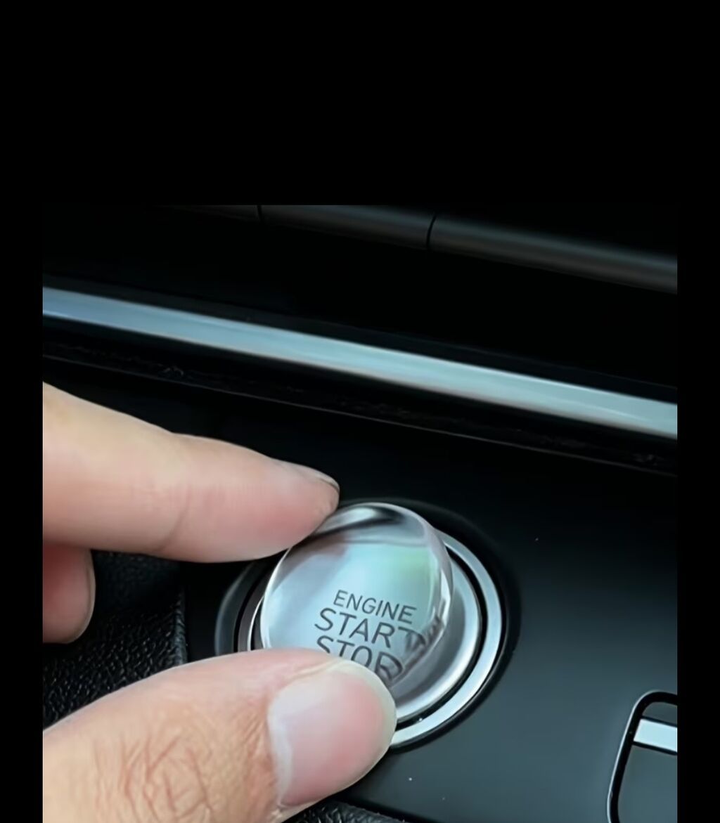Avtomobil “Start/Stop Engine” düyməsi üçün şəffaf qoruyucu plyonka — Qoruyucu plivelər, Gəncə (5)