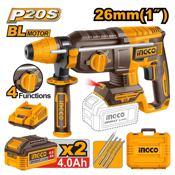 Ingco perforator 20V CRHLI202682 — Bakı