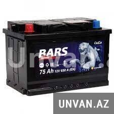 bars 12 v 75 ah akkumulyator — Bakı