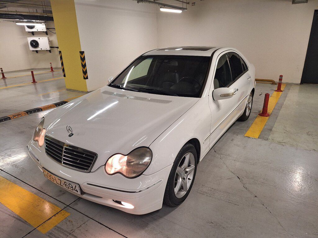 Mercedes C 240, 2.6 L, 2003 il, 256 380 km 00-ID-065 — Avtomobillər, Gəncə