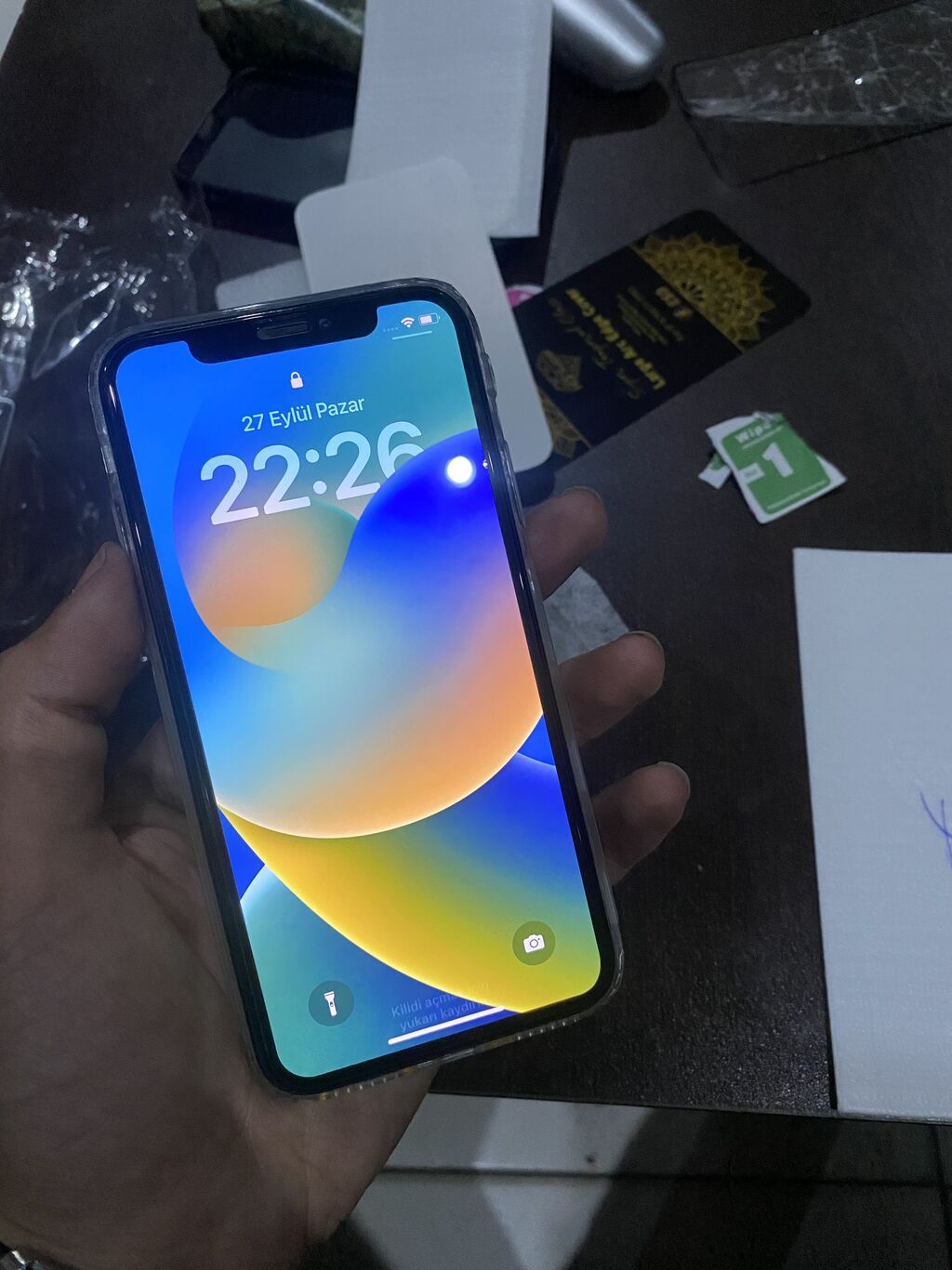 IPhone X, 64 GB, Qara, Face ID — Apple iPhone, Gəncə
