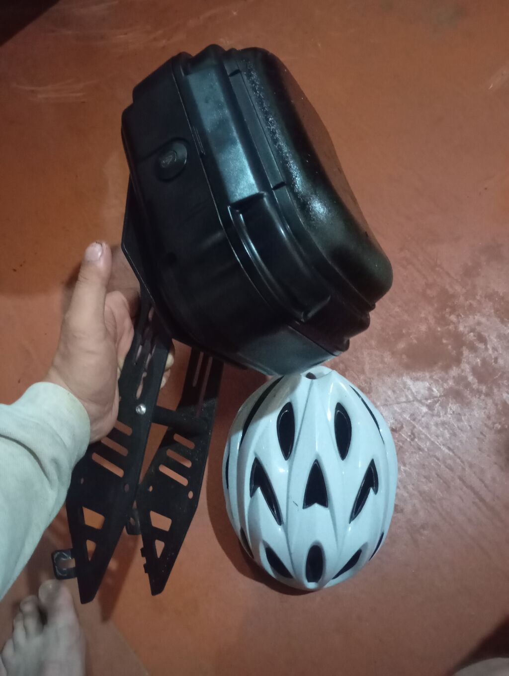 Velosiped dəsti: “S-Works” üslublu ventilyasiyalı kask + arxa baqaj — Ehtiyat hissələri və aksesuarlar, Digah (9)