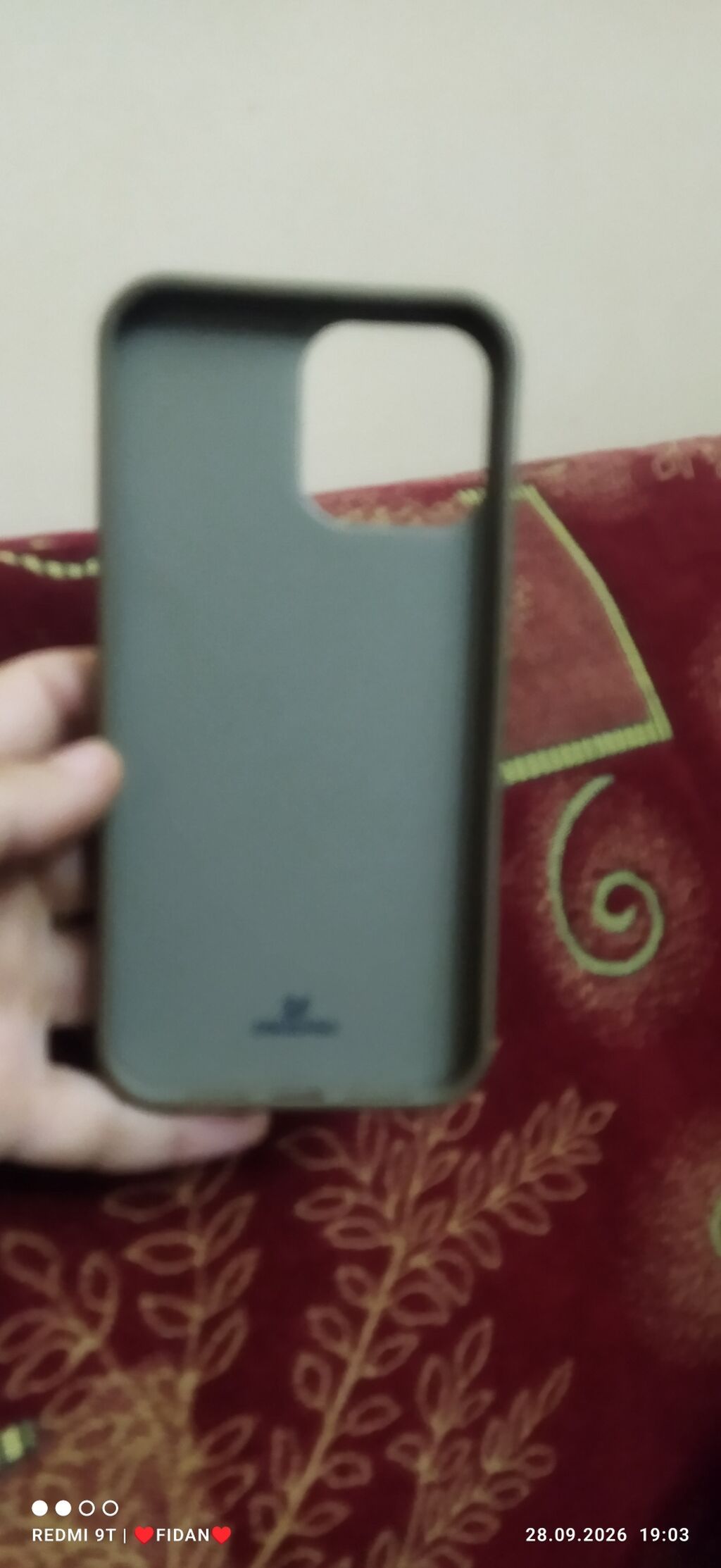 Swarovski bəzəkli telefon qabı - Model: böyük kamera kəsiyi ilə (3/4 — Digər, Saray (4)